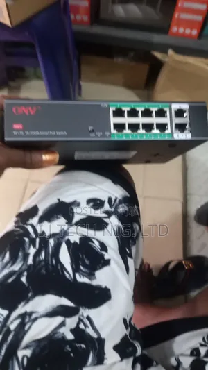 Onv 8port Poe Switch