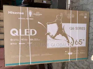 Original Hisense 65” QLED Smart Tv