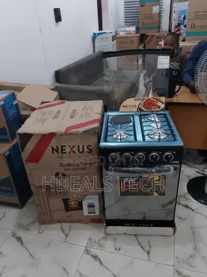Gas Cooker With Oven and Grill -NX-5055 3+1