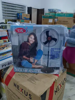 Sound Absorbing OX 18 PLUS Standing Fan