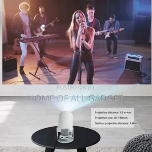 Portable Projector Wifi6 5.0 Android 11. Movie Projector