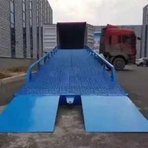 Warehouse Mobile Forklift Ramps Loading Lift
