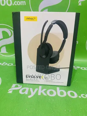 Jabra Evolve2 55 - Link390a Uc Stereo With Charging Stand