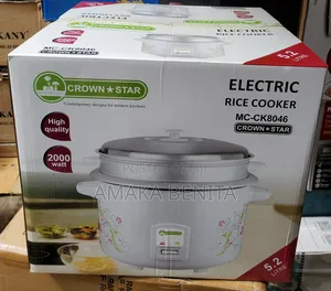Crownstar Electric Rice Cooker 5.2ltrs