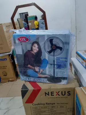 Rest Comfortably Wit OX 18 PLUS Standing Fan