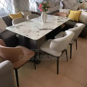 Luxury Dinner Set With 6 Chairs