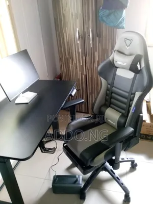 Electric Adjustable Desk 1.2 Meter With Gaming Chair