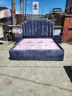 Grey 6by6 Bed Stand/Frame.