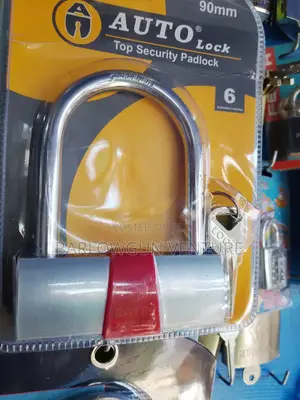 Auto Lock Security Padlock Long 90mm