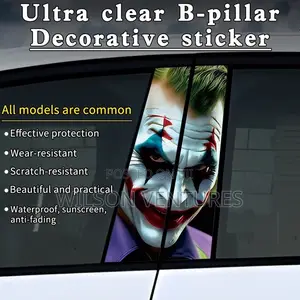 Ultra Clear B-Pillar Decorative Sticker