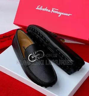 Original Salvatore Ferragamo Men Leather Shoe Collections