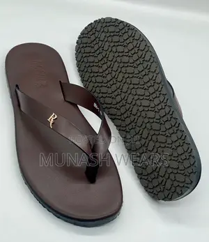 Italian Rossi Leather Slipers