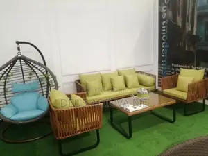 Outdoor/Indoor Rattan Sofa Set for Balcony