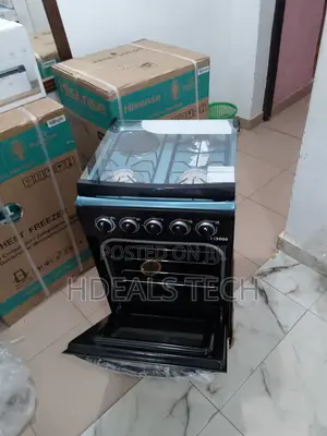 Free Standing 3 + 1 Burner Gas Cooker With Oven and Grills