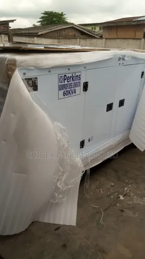 60kva Perkins Soundproof Diesel Generator 100% Copper Coil