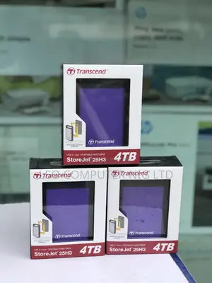 Transcend Storejet 25m3 External Hard Drive - 4tb