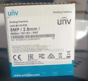Uniview Hd Analogue 5mp Camera Uac-B115- F28