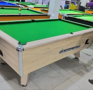 Newly Built Swish Coin Operated With Marble Top Snooker