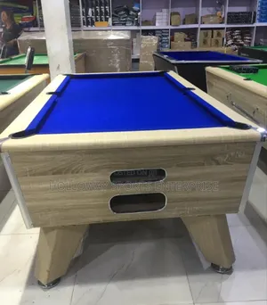 Refined Swish Marble Pool Table and Coin