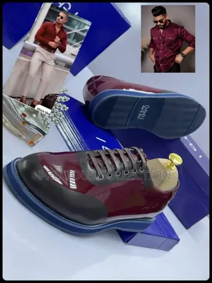 Men's Oggi Glossy Lace Up Shoes
