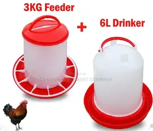 8kg Feeder, 8kg Drinker, All Poultry Accessories Available