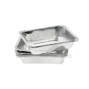 Food Foil Plates for Small Chops (Aluminum) 100pcs