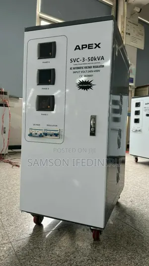 Apex 50kva Servo 3phase Automatic Voltage Stabilizer