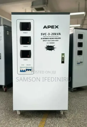 Apex 20kva Servo 3phase Automatic Voltage Stabilizer