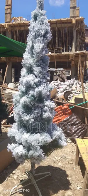 Pine Christmas With Snow Flask