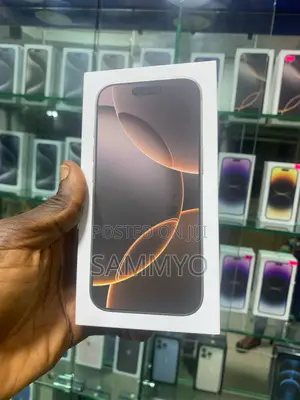 New Apple iPhone 16 Pro 256 GB Black