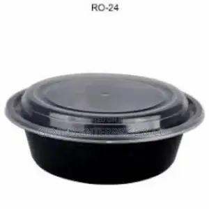 Disposable Leak Proof Plastic Plates (50pcs)