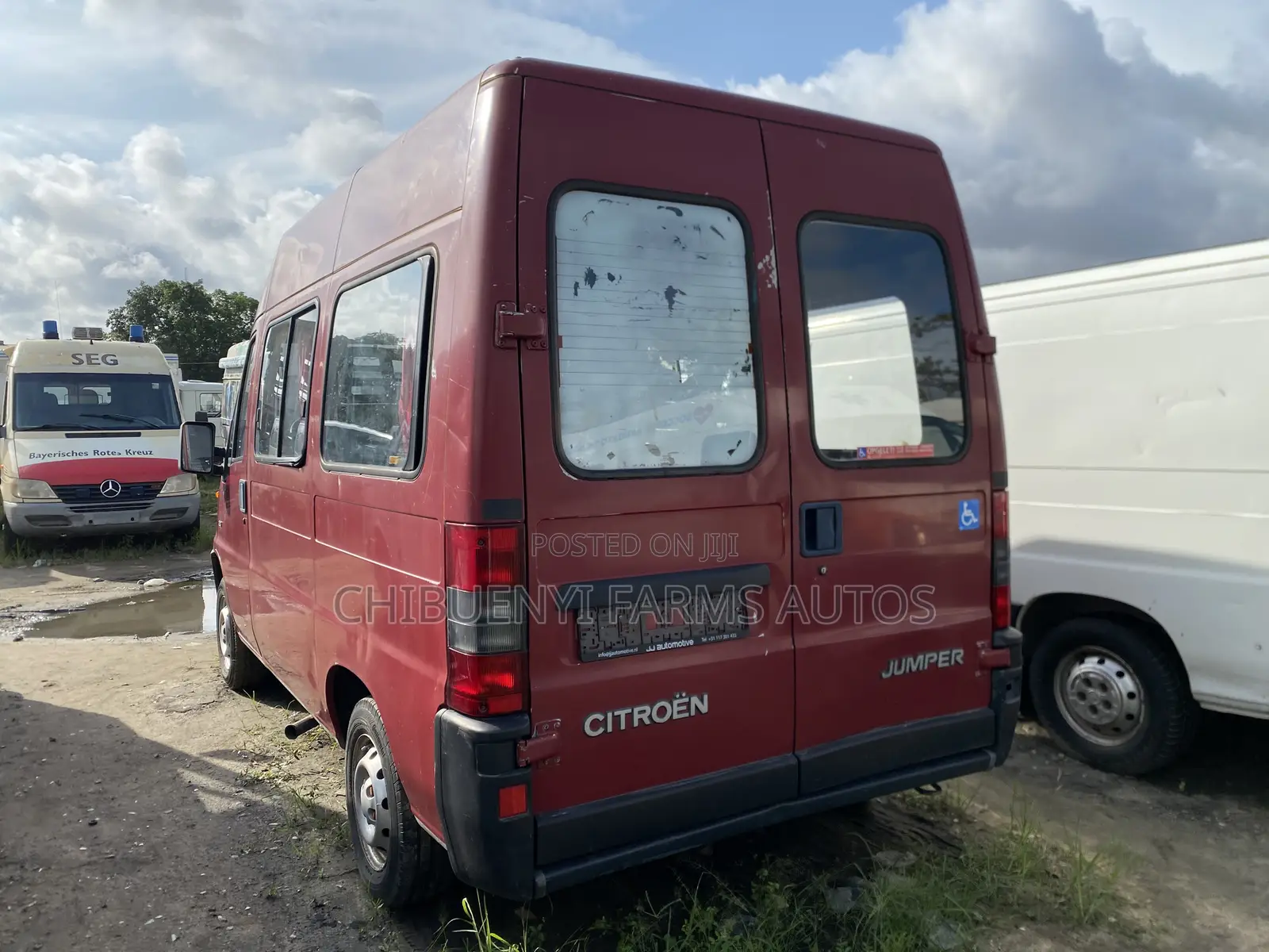 Fiat Ducato 2002 Red