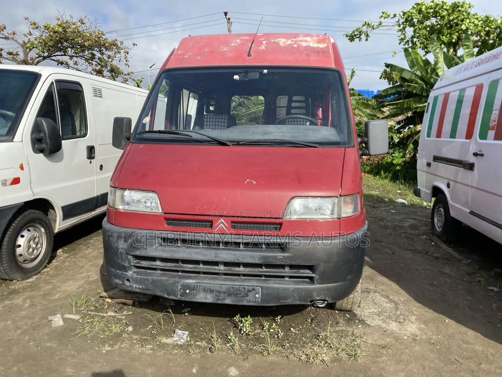 Fiat Ducato 2002 Red