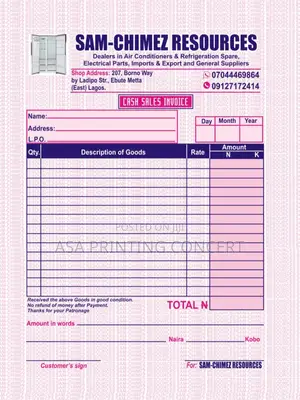 Invoice/Waybill