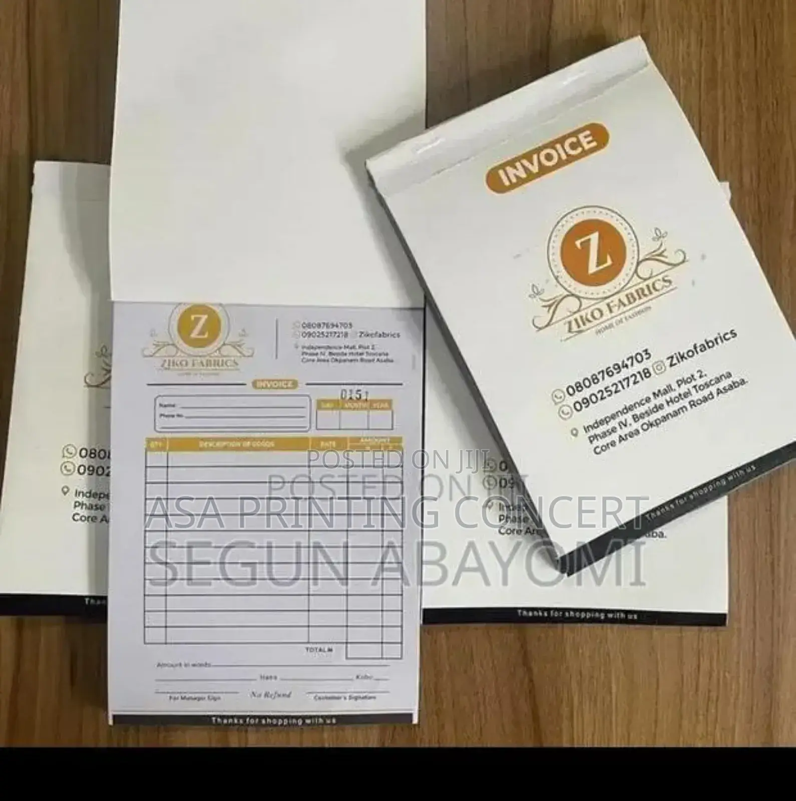 Invoice/Waybill