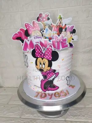 7" 2 Flavor Mickey Mouse Design Cake