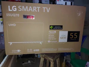 O LG 55 Inches Smart TV Frameless