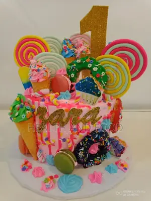 7" 3 Flavor Girl Cake for Children
