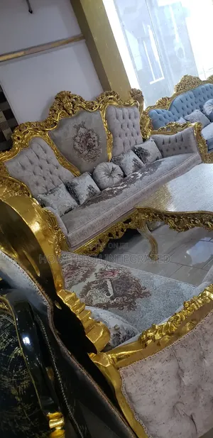 High Grade Golden Sofas