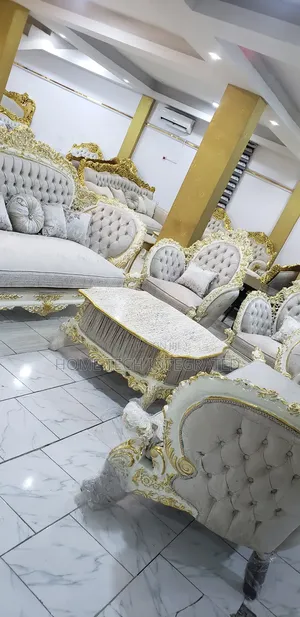 High Grade Golden Sofas