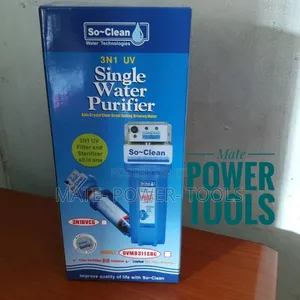 So-Clean Countertop Single Water Filter Blue 10” Inch