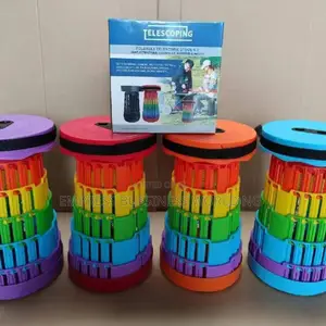 300kg Telescoping Foldable Stool