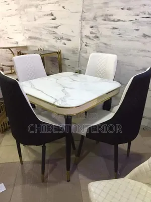 4 Seaters Marble Dining