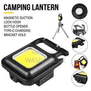 Cob Light Portable Keychain Lamp
