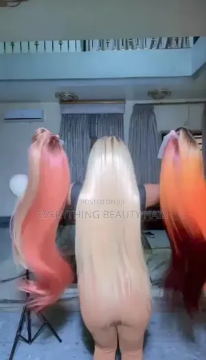 Human Hair Blend Frontal Silky Straight