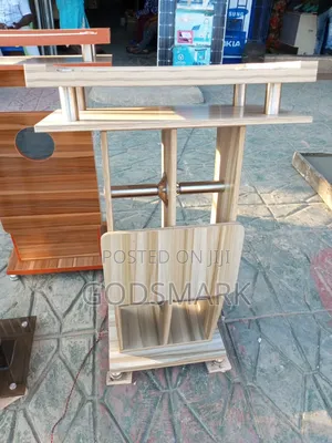 Church Pulpit, Wooden and Metal.