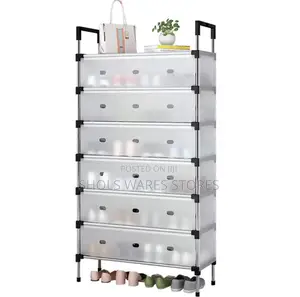 7-Layer Dust Proof Shoes Rack With Cover