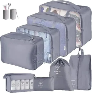 10pcs Packing Clothes Storage Bag Luggage Packing Organizers