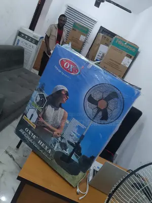 Stand-by Ox' Hexa Rf-16 18''rechargeable Standing Fan