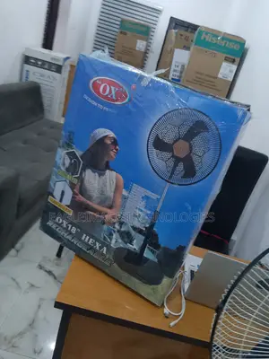 Airy Ox' Hexa Rf-16 18''rechargeable Standing Fan